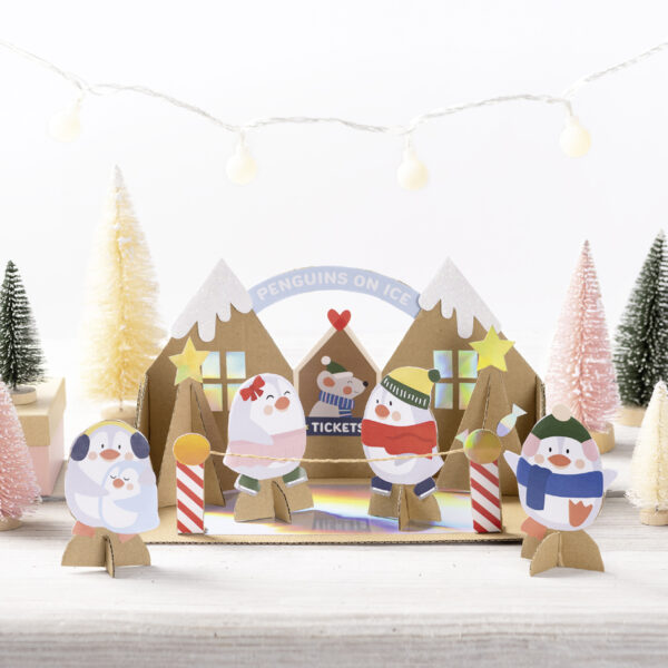 Folia WOW Kerstcreatie-set 'Blijde Kerstknutselaar', 133-delig.