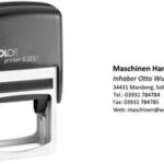 COLOP Tekststempel Printer S 200, zwart