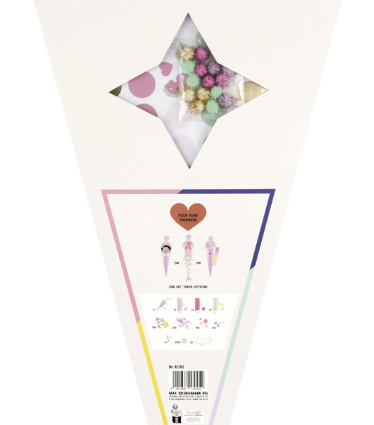 Knutselset schoolcadeaus Eenhoorn School, 3 motieven