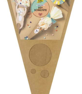 Knutselpakket schoolcadeautrommels safari thema, 3 motieven