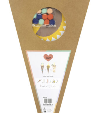 Knutselpakket schoolcadeautrommels safari thema, 3 motieven