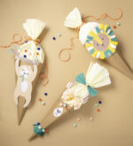 Knutselpakket schoolcadeautrommels safari thema, 3 motieven