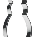 Uitsteekvormpje Haas, hoogte: 100 mm, roestvrij staal