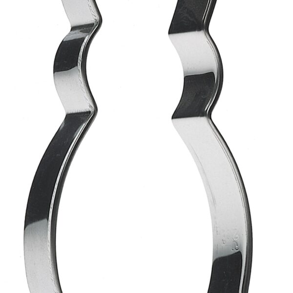 Uitsteekvormpje Haas, hoogte: 100 mm, roestvrij staal