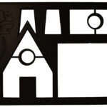 GastroMax 3D-uitsteekvormpje Peperkoekhuisje, breedte: 285 mm