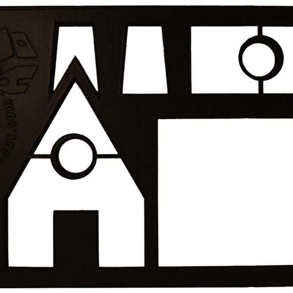 GastroMax 3D-uitsteekvormpje Peperkoekhuisje, breedte: 285 mm