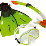 Junior snorkelset 'Bermuda', maat: 27-32