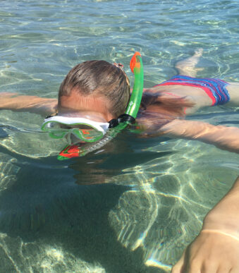 Kindersnorkelset 'Bermuda', maat 33-38