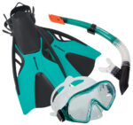 Schildpadsnorkelset 'Cayman', maat: 37-42
