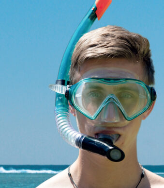 Schildpadsnorkelset 'Cayman', maat: 37-42