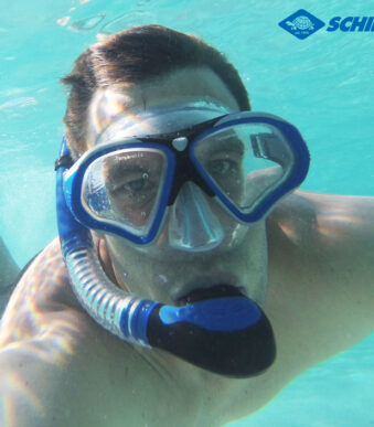 Duikset 'Pro Palau', tweedelig, donkerblauw