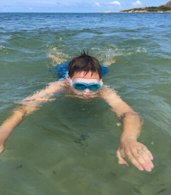 Kinder zwembril 'Bali', blauw