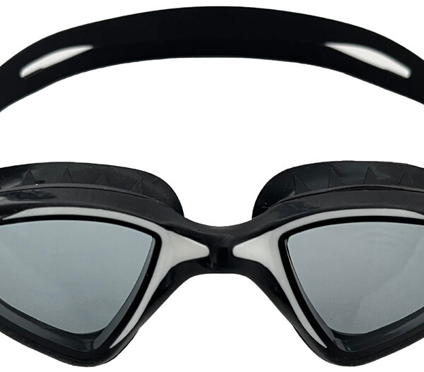 Volwassenen duikbril 'Murano', wit/zwart