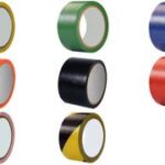 rillprint Markeringsband - 50 mm x 33 m, wit