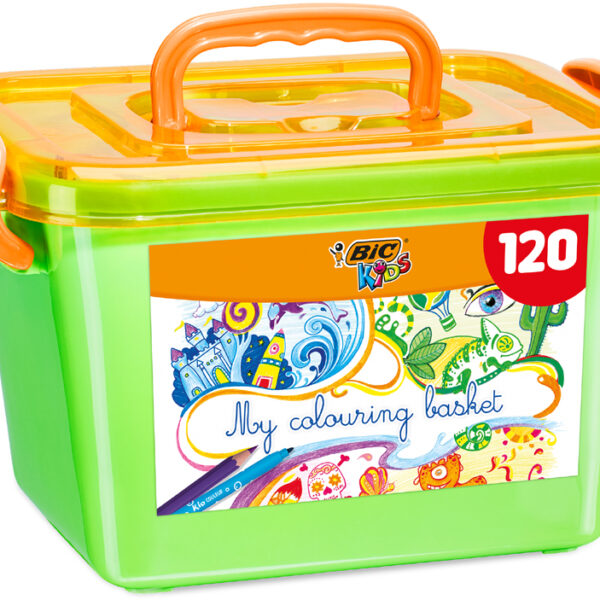 BIC Kindertekendoos, 120-delig
