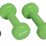 Lederen halter-set in koffer.