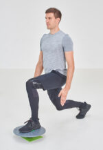 Evenwichtsbord / Fitnessplaat, groen/antraciet