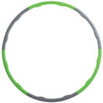 Hoepel voor fitness, 1.000 mm, groen/grijs.