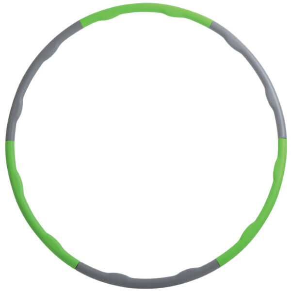 Hoepel voor fitness, 1.000 mm, groen/grijs.