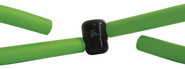 Beenknijper, zwart / groen