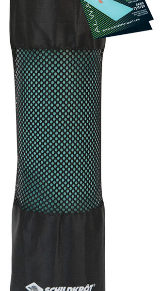 Tweekleurige yogamat, 4 mm, marineblauw / mintgroen