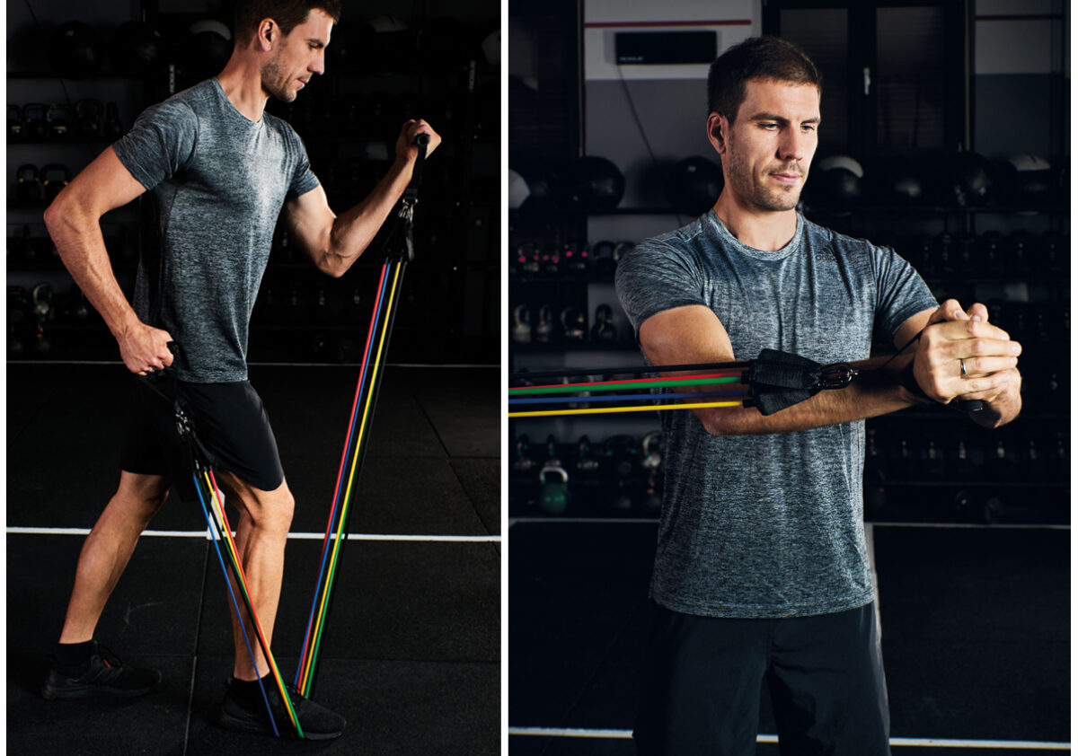 Rekbanden met weerstand