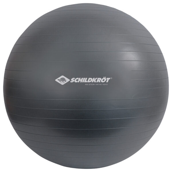 Fitnessbal, diameter 75 cm, antracietgrijs