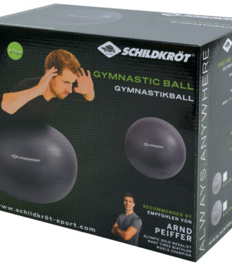 Fitnessbal, diameter 75 cm, antracietgrijs