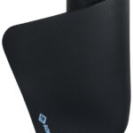 Fittnessmat, 15 mm, zwart