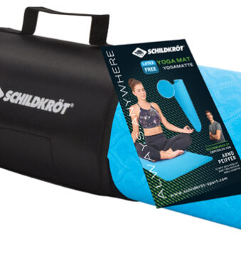 Schildpadmat, 4 mm, lichtblauw.