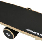 Balansplank Golf, echt hout, zwart