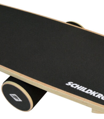 Balansplank Golf, echt hout, zwart