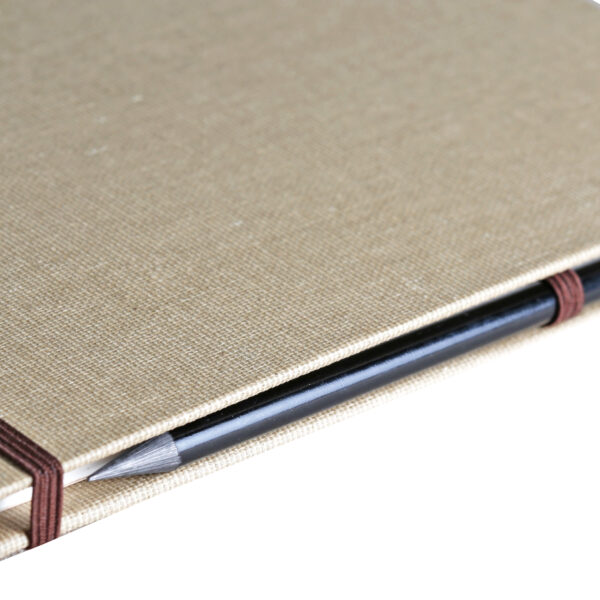 Clairefontaine schetsboek Goldline Travel, formaat A5, beige