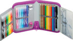 Maped etui Fairy, van polyester, roze, gevuld