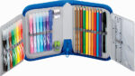 Maped etui Jungle, polyester, blauw, gevuld