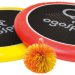 Schildpad sport-spel-set, kleur: geel / rood