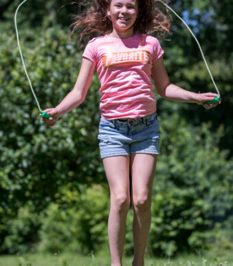 Kikker Kids Springtouw, groen