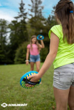 Kleefballenspel met neopreenballen