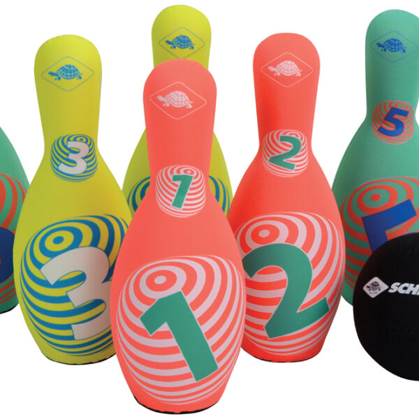 Neopreen kegelspelenset, 7-delig