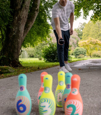 Neopreen kegelspelenset, 7-delig