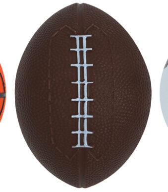 Mini-ballenset 3-in-1