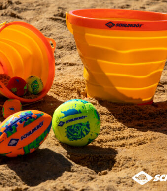 Opvouwbare strand- en speelemmertje, oranje