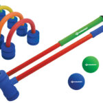 Kinderspeelsetje zachte croquet