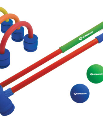 Kinderspeelsetje zachte croquet