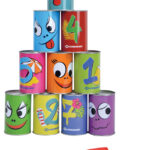 Schildpadkegelbaan, bont bedrukt, gekleurde varianten.