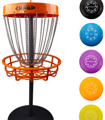 Disc golf minibak-set inclusief 5 schijven