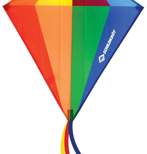 Vlieger diamantvorm, klassiek design.