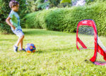 Pop-up voetbaldoeltjes, 2 stuks, rood
