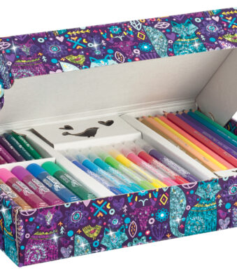 Maped Glinsterende Tekendoos Color'Peps, 31-delig