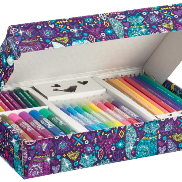 Maped Glinsterende Tekendoos Color'Peps, 31-delig